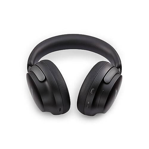 Bose QuietComfort Ultra Bluetooth Kulaklıklar, Mekansal Sesli Kablosuz Kulaklıklar, Kulak Üstü Gürültü Önleyici Kulaklıklar Mikrofonlu, 24 Saate Kadar Pil Ömrü, Siyah - 10