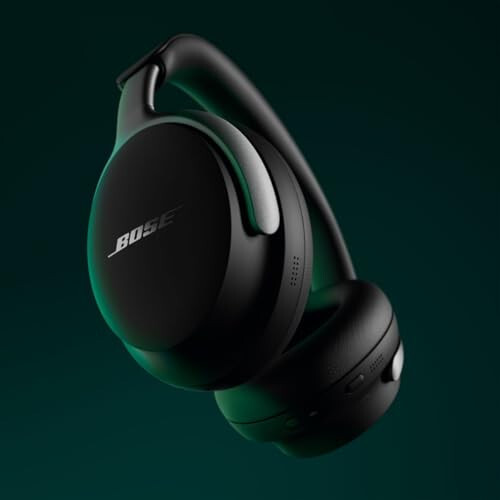 Bose QuietComfort Ultra Bluetooth Kulaklıklar, Mekansal Sesli Kablosuz Kulaklıklar, Kulak Üstü Gürültü Önleyici Kulaklıklar Mikrofonlu, 24 Saate Kadar Pil Ömrü, Siyah - 2