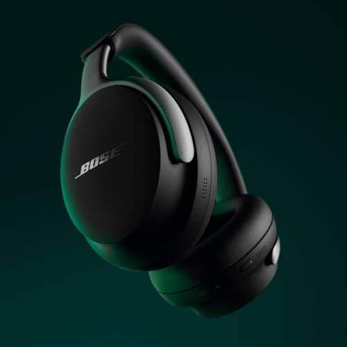 Bose QuietComfort Ultra Bluetooth Kulaklıklar, Mekansal Sesli Kablosuz Kulaklıklar, Kulak Üstü Gürültü Önleyici Kulaklıklar Mikrofonlu, 24 Saate Kadar Pil Ömrü, Siyah - 2