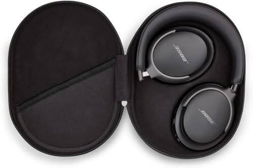 Bose QuietComfort Ultra Bluetooth Kulaklıklar, Mekansal Sesli Kablosuz Kulaklıklar, Kulak Üstü Gürültü Önleyici Kulaklıklar Mikrofonlu, 24 Saate Kadar Pil Ömrü, Siyah - 4