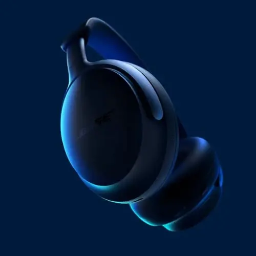 Bose QuietComfort Ultra Bluetooth naushniklari, fazoviy audio bilan simsiz naushniklar, mikrofonli shovqinni bekor qiluvchi quloqchinlar, 24 soatgacha musiqa tinglash vaqti, Lunar Blue - Cheklangan nashr rangi - 3