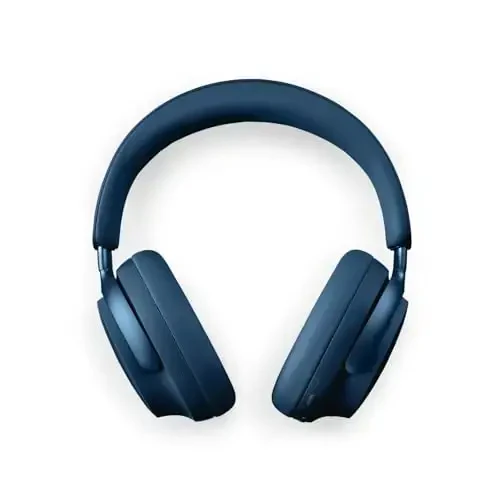Bose QuietComfort Ultra Bluetooth naushniklari, fazoviy audio bilan simsiz naushniklar, mikrofonli shovqinni bekor qiluvchi quloqchinlar, 24 soatgacha musiqa tinglash vaqti, Lunar Blue - Cheklangan nashr rangi - 4
