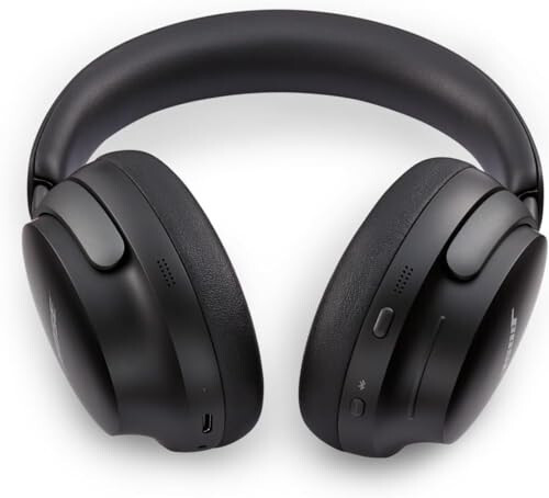 Bose QuietComfort Ultra Bluetooth-наушники, беспроводные наушники с пространственным звуком, полноразмерные наушники с шумоподавлением с микрофоном, до 24 часов автономной работы, черный - 6