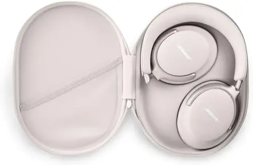 Bose QuietComfort Ultra Bluetooth Quloqchinlar, Fazoviy Audio bilan simsiz quloqchinlar, Mikrafonli shovqinni bekor qiluvchi quloq ustidagi, 24 soatgacha o'yin vaqti, Oq tutun - 4