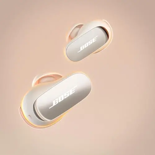 Bose QuietComfort Ultra Bluetooth quloqchinlari, Spatial Audio va jahon darajasidagi faol shovqinni bekor qilish, chuqur bass, 6 soatgacha tinglash vaqti, White Smoke bilan simsiz quloqchinlar - 2