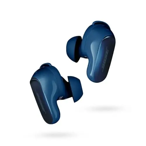 Bose QuietComfort Ultra Bluetooth quloqchinlari, Spatial Audio va jahon klassidagi faol shovqinni bekor qilish, chuqur bass, 6 soatgacha oʻyin vaqti, Lunar Blue - Cheklangan nashr rangi bilan simsiz quloqchinlar 