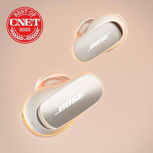 Bose QuietComfort Ultra Wireless Earbuds, Noise Cancelling Earbuds, Bluetooth Earbuds with Spatial Audio and World-Class Noise Cancellation, White Smoke - 8