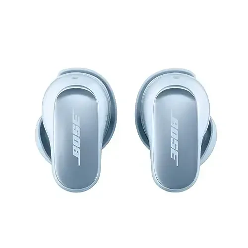 Bose QuietComfort Ultra Wireless Noise Cancelling Earbuds - Moonstone Blue, Base - 5