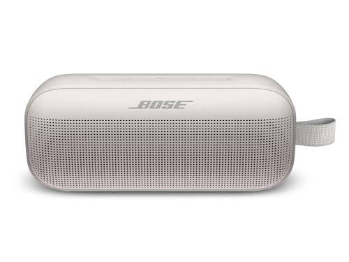 Bose SoundLink Flex Bluetooth Hoparlör, Mikrofonlu Taşınabilir Hoparlör, Seyahat, Açık Hava ve Havuz Kullanımı İçin Kablosuz Su Geçirmez Hoparlör, Beyaz - 3