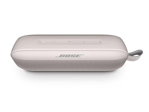 Bose SoundLink Flex Bluetooth Hoparlör, Mikrofonlu Taşınabilir Hoparlör, Seyahat, Açık Hava ve Havuz Kullanımı İçin Kablosuz Su Geçirmez Hoparlör, Beyaz - 5