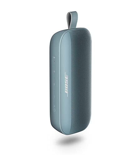 Bose SoundLink Flex Bluetooth Karnay, Mikrofonli Ko'chma Karnay, Sayohat, Tashqi va Hovuz Foydalanish Uchun Simsiz Su O'tkazmaydigan Karnay, Tosh Ko'k - 3