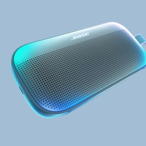 Bose SoundLink Flex Bluetooth-колонка, Портативная колонка с микрофоном, Беспроводная водонепроницаемая колонка для путешествий, отдыха на открытом воздухе и использования у бассейна, Каменный синий - 8