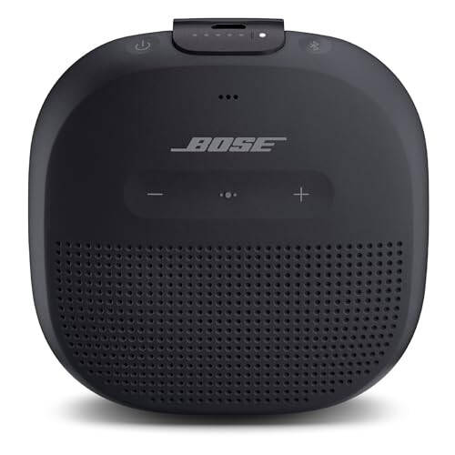 Bose SoundLink Micro Bluetooth Hoparlör: Küçük Taşınabilir Su Geçirmez Hoparlör Mikrofonlu, Siyah - 14