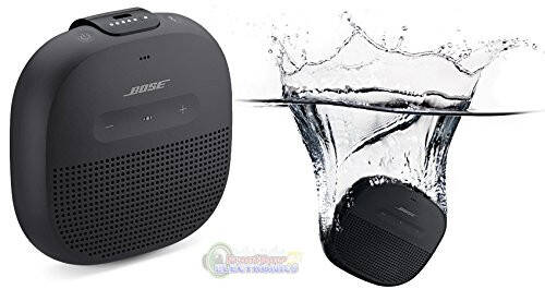 Bose SoundLink Micro Bluetooth Karnay: Kichik Ko'chma Su O'tkazmaydigan Karnay Mikrofon bilan, Qora - 2