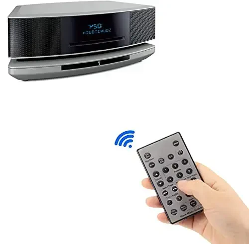 Replacement Remote Control for Bose Wave Sound Touch Music Radio System I II III IV - Without Battery Silver Color - 5