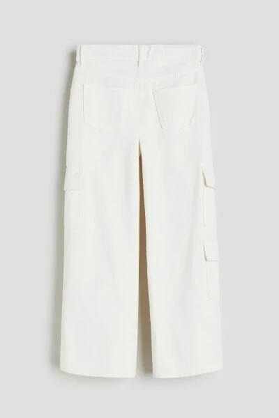 Bo'sh kiyim keng oyoq kargo jinsi - H&M (1)