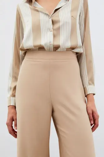 Bo'shashgan Krep Shimim - Bej - 5