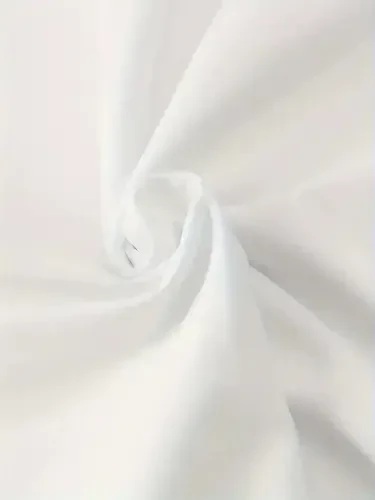 Bosma naqshli keng bichimli futbolka - Oq - 3