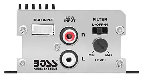 BOSS Audio Systems CE102 2 Channel Car Amplifier - 100 Watts, Full Range, Class A/B, IC (Integrated Circuit) - 3