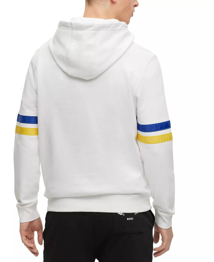 BOSS by Hugo Boss x NFL Erkaklar uchun Hoodie Kolleksiyasi Los Anjeles Rams - Oq - 2