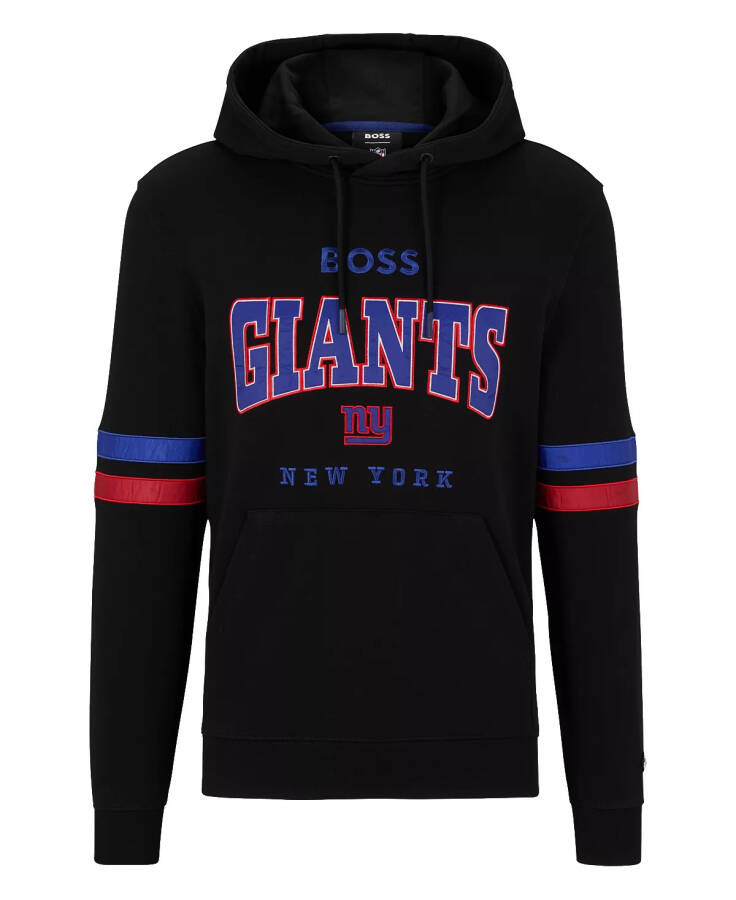 BOSS by Hugo Boss x NFL Erkaklar uchun Hoodie Kolleksiyasi New York Giants - Qora - 3