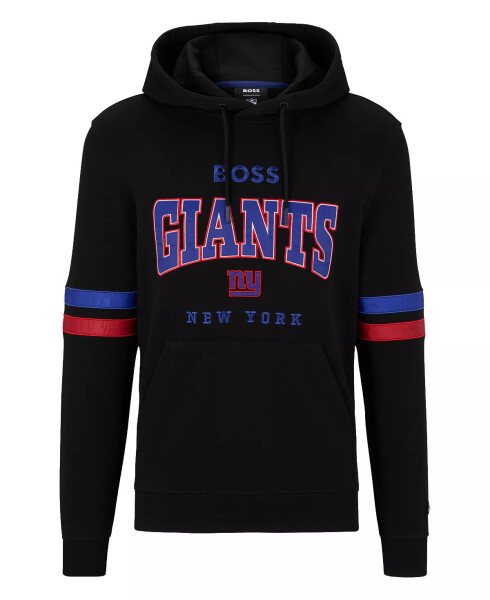 BOSS by Hugo Boss x NFL Erkek Hoodie Koleksiyonu New York Giants - Siyah - 3