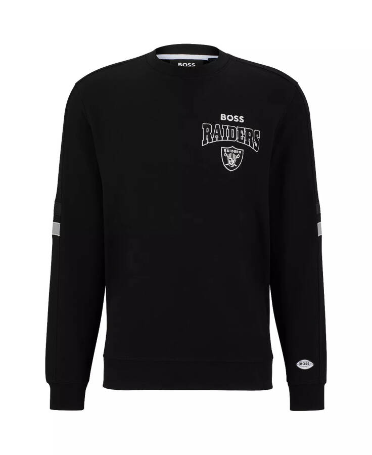 BOSS by Hugo Boss x NFL Erkek Sweatshirt Koleksiyonu Las Vegas Raiders - 3