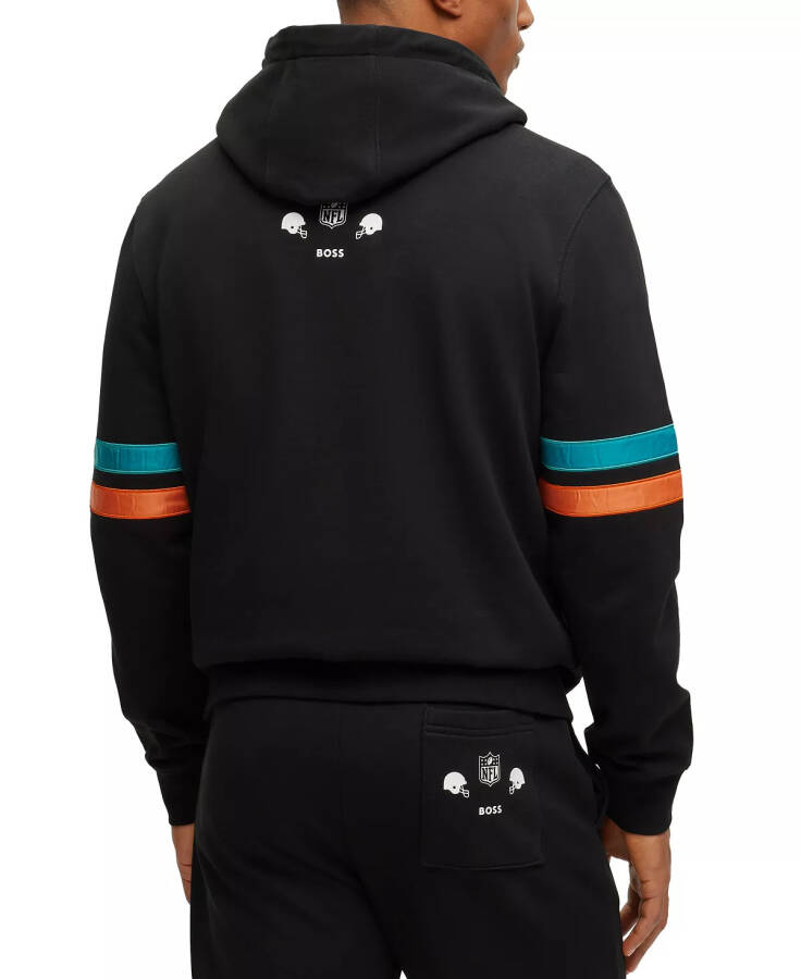 BOSS by Hugo Boss x NFL Erkekler Tişört Koleksiyonu Miami Dolphins - Siyah - 2