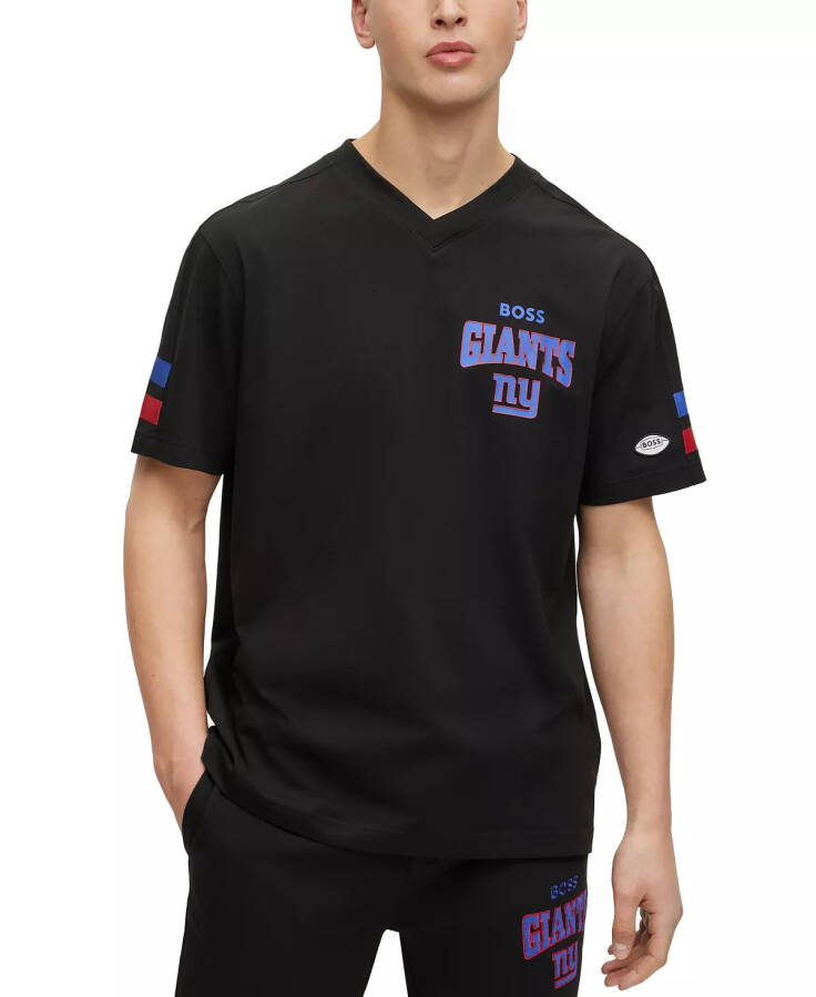 BOSS by Hugo Boss x NFL Men's T-shirt Collection New York Giants - Black - 1