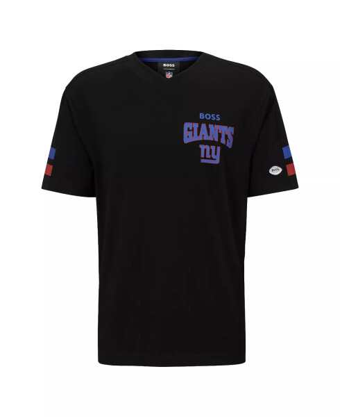 BOSS by Hugo Boss x NFL Men's T-shirt Collection New York Giants - Black - 3