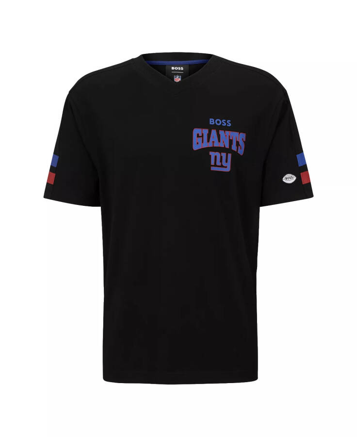 BOSS by Hugo Boss x NFL Men's T-shirt Collection New York Giants - Black - 3