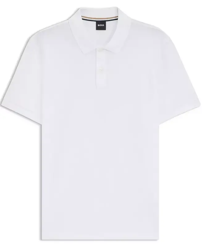 Boss erkaklar uchun paxtadan regular-fit polo ko'ylak - 3