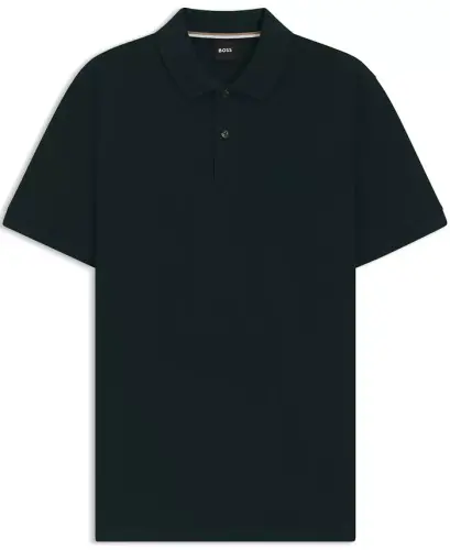 Men's Cotton Regular-Fit Polo Shirt - Open Green - 3