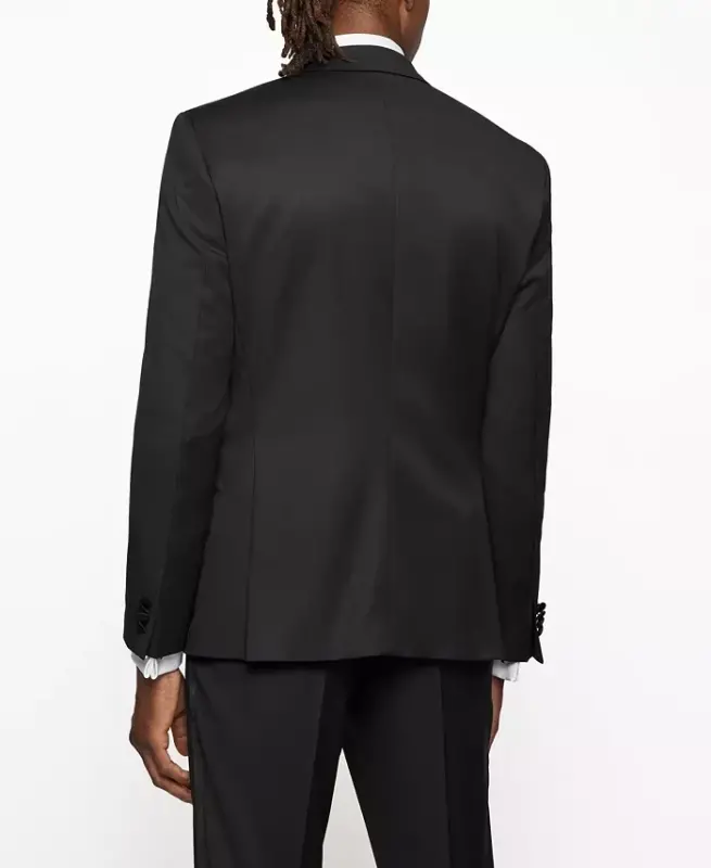 BOSS Men's Tuxedo Jacket - Black - 2