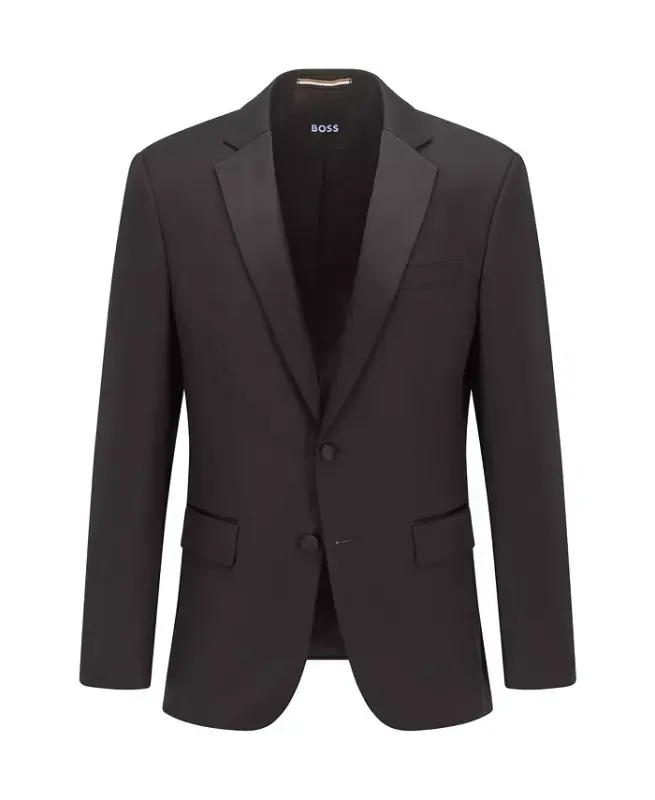 BOSS Men's Tuxedo Jacket - Black - 3