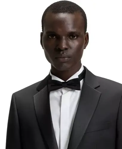 BOSS Men's Tuxedo Jacket - Black - 9