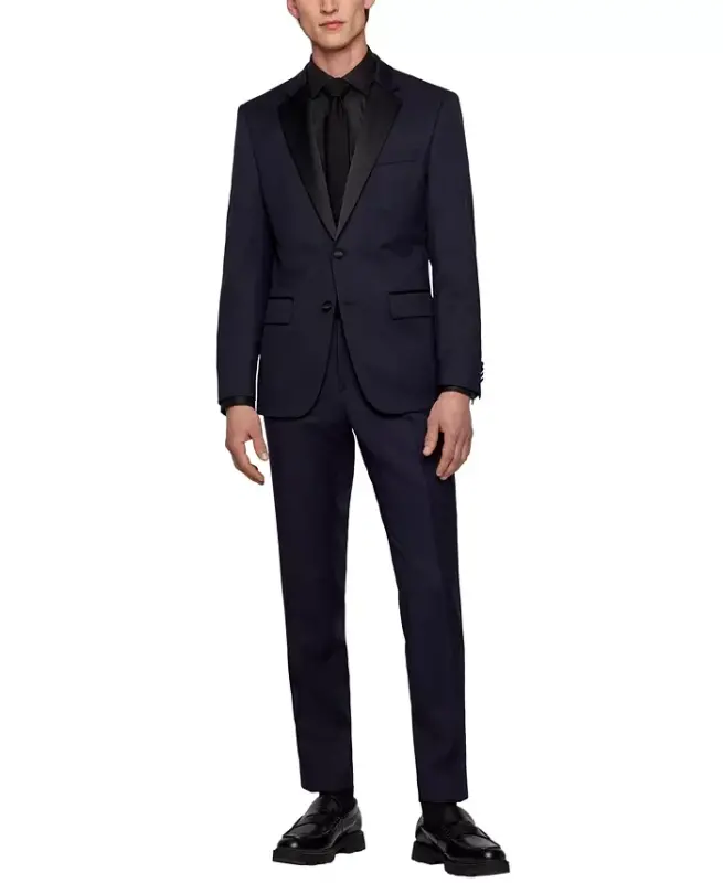 BOSS Men's Tuxedo Jacket - Black - 11