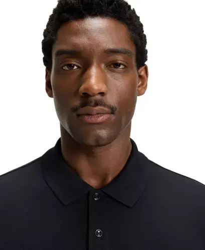 Boss Men's Cotton Regular-Fit Polo Shirt - 5