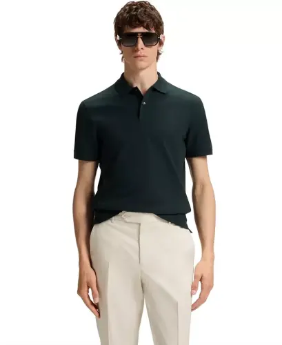 Boss Men's Cotton Regular-Fit Polo Shirt 