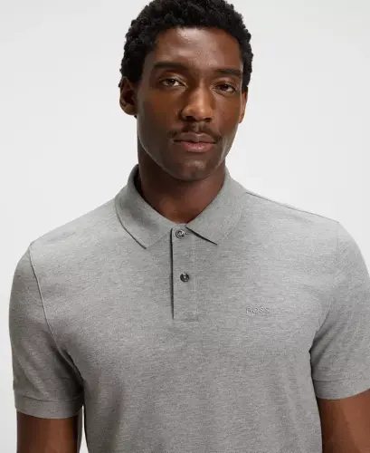 Boss Men's Cotton Regular-Fit Polo Shirt - 5