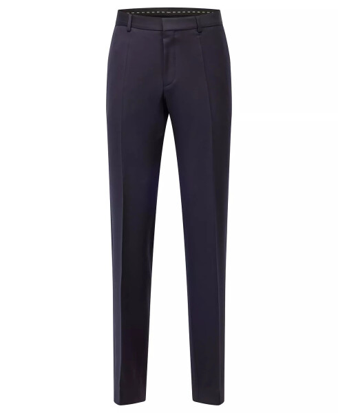 BOSS Men's Formal Trousers Dark Blue - 3