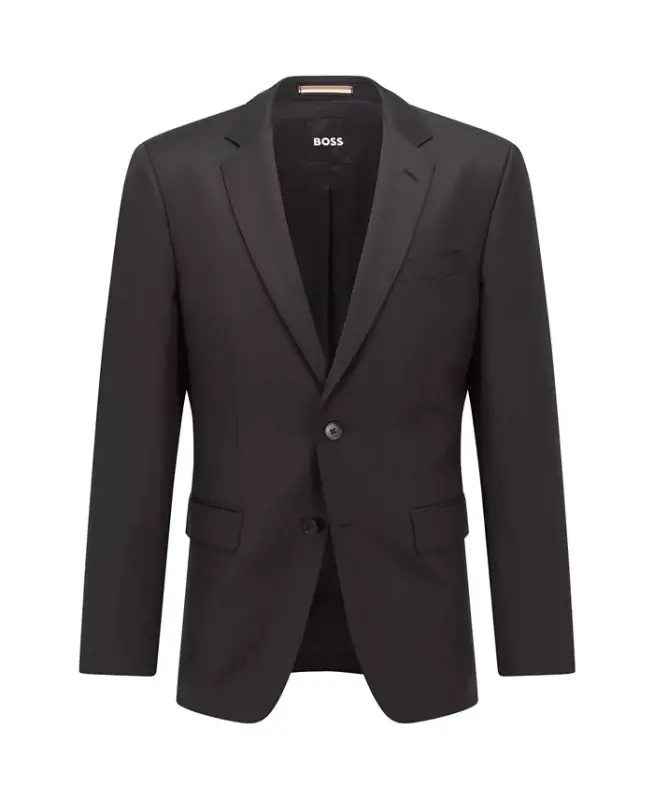 BOSS Men's Single-Breasted Jacket-Black - 3