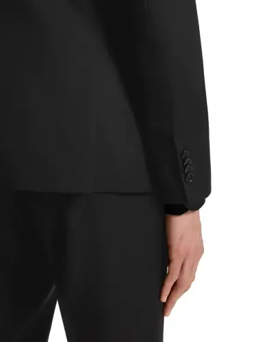 BOSS Men's Single-Breasted Jacket-Black - 6