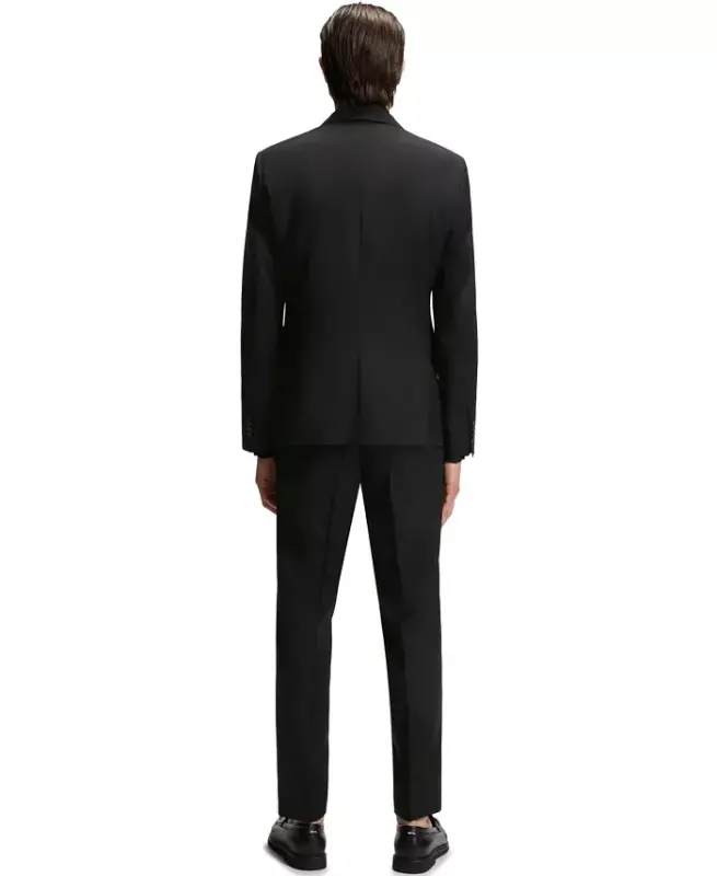 BOSS Men's Single-Breasted Jacket-Black - 8