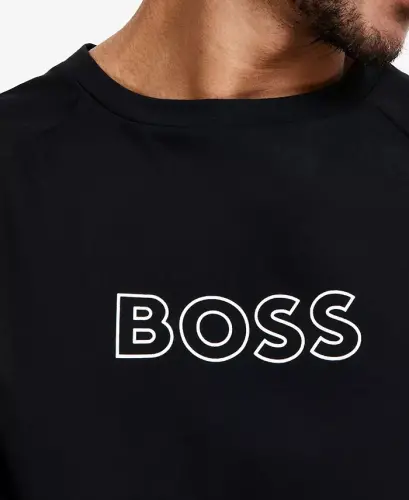 BOSS Sun Protection Logo T-Shirt, Created for Modazone - Black - 3