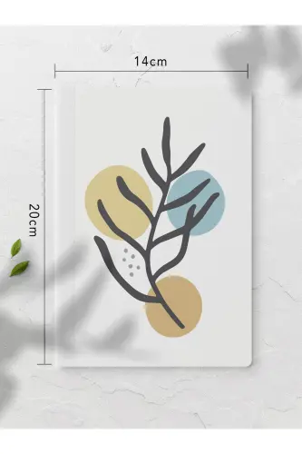 Botanical Notebook Set - 4 Pieces - 14cm*20cm - 64 Pages - Colorful IV - 3