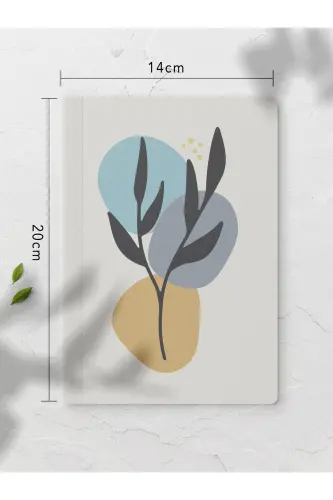 Botanical Notebook Set - 4 Pieces - 14cm*20cm - 64 Pages - Colorful IV - 6