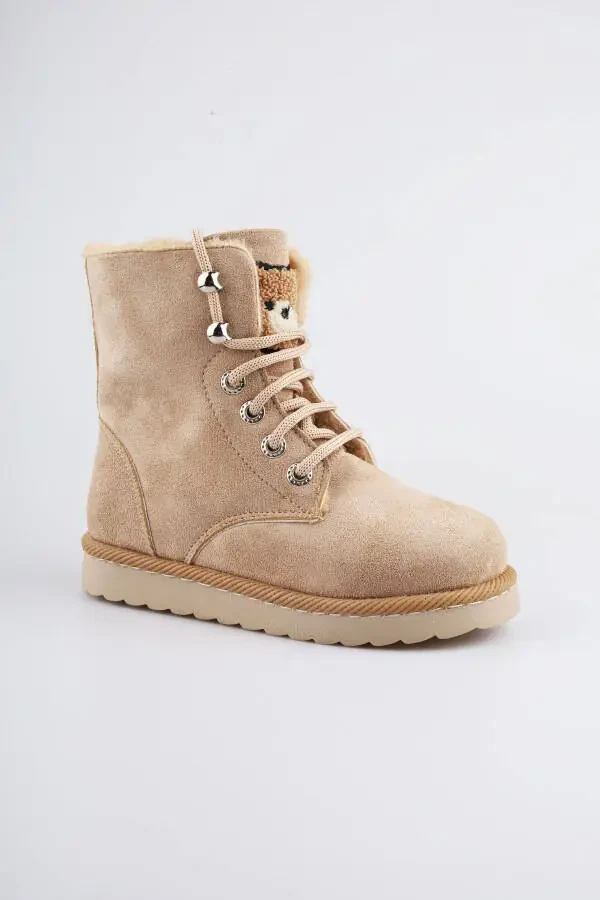 Ботинки для девочек, ортопедические, на меху. - 3