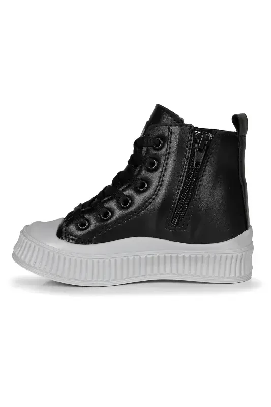 Ботинки для девочек Wasp на молнии. - 4