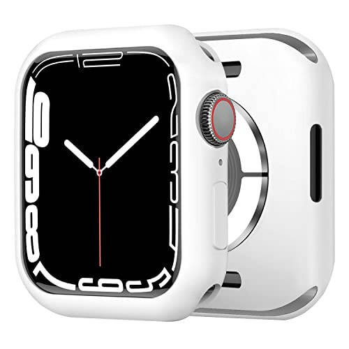 BOTOMALL Apple Watch 41mm Serisi 9 Serisi 8 Serisi 7 ile Uyumlu Tampon Kılıf Yumuşak Esnek TPU İnce Hafif Koruyucu Kılıf iWatch İçin [Ön Ekran Koruyucu Yok] - 2